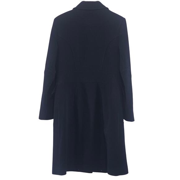 DKNY Black Wool Cashmere Blend Women's Coat, Capsule Classic Professional - Picture 6 of 8